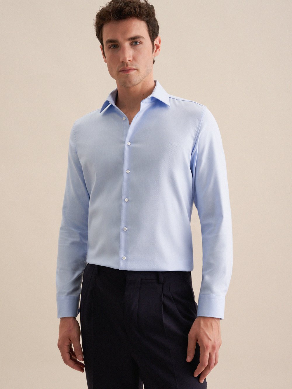 Seidensticker Strick-Jacke Herren Baumwolle