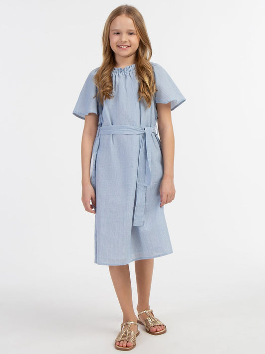 Dreimaster Sommerkleid Mädchen gestreift