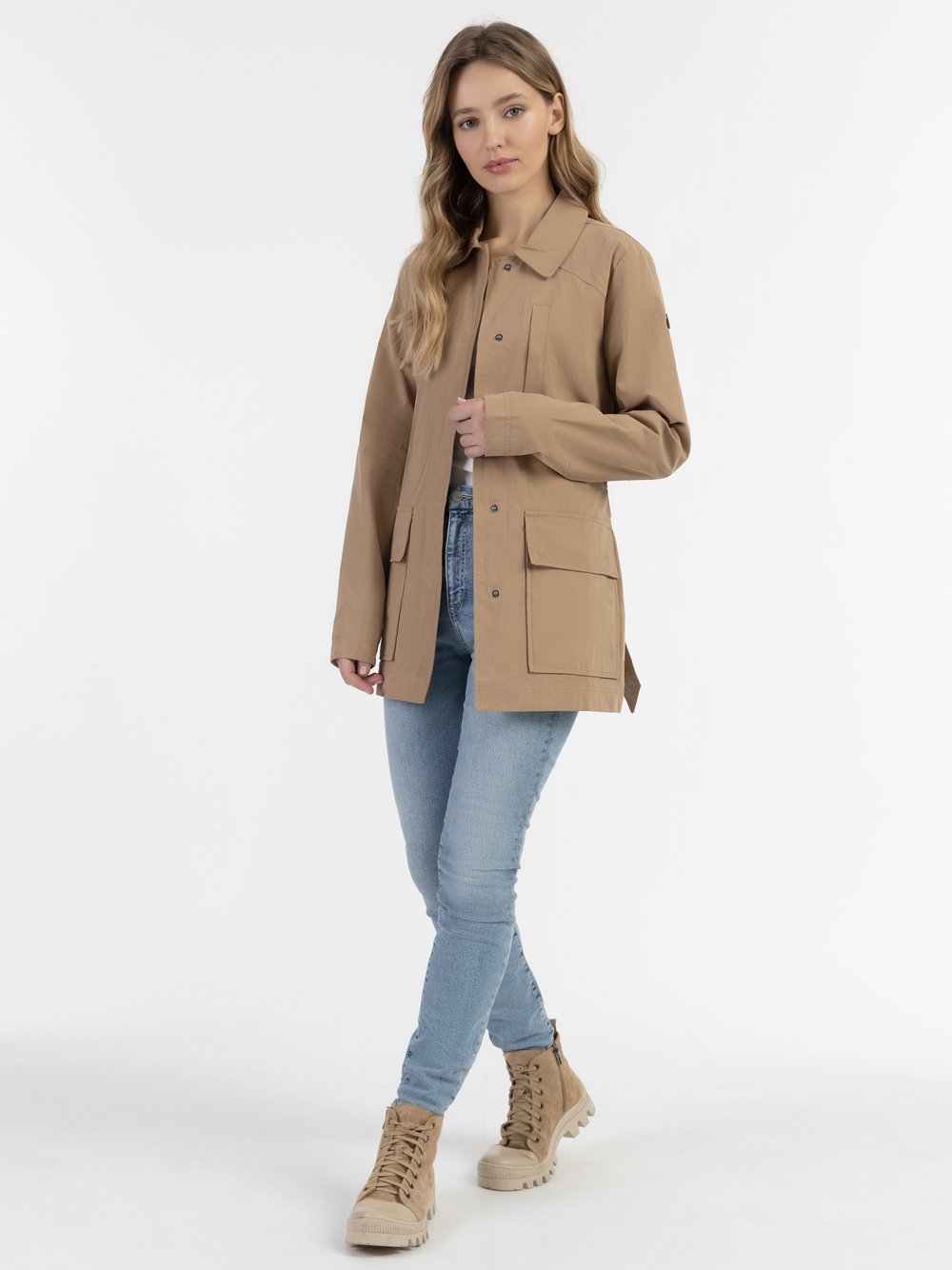 Dreimaster Leichte Baumwolljacke Damen Baumwolle