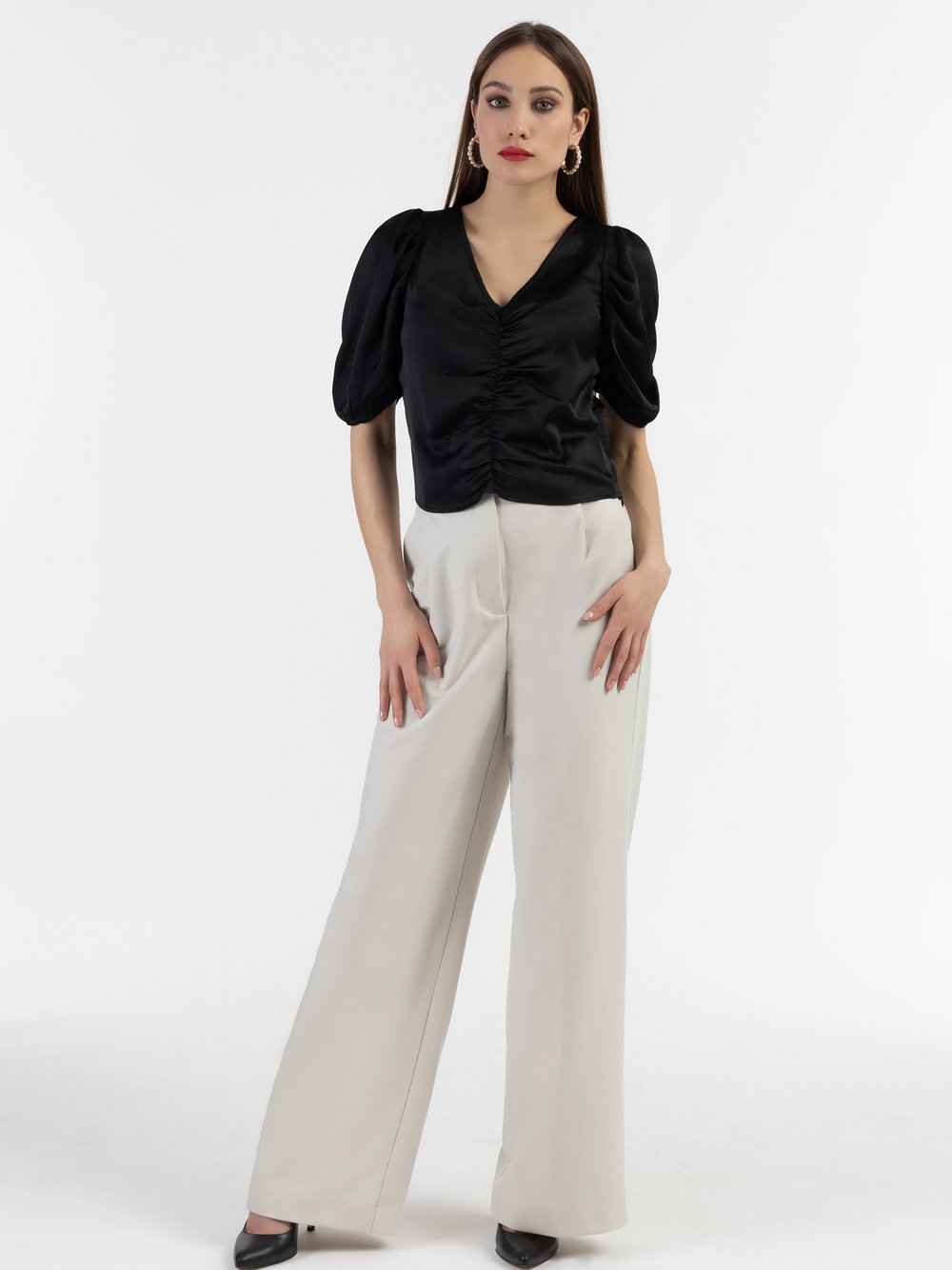 Faina Drapiertes Top Damen