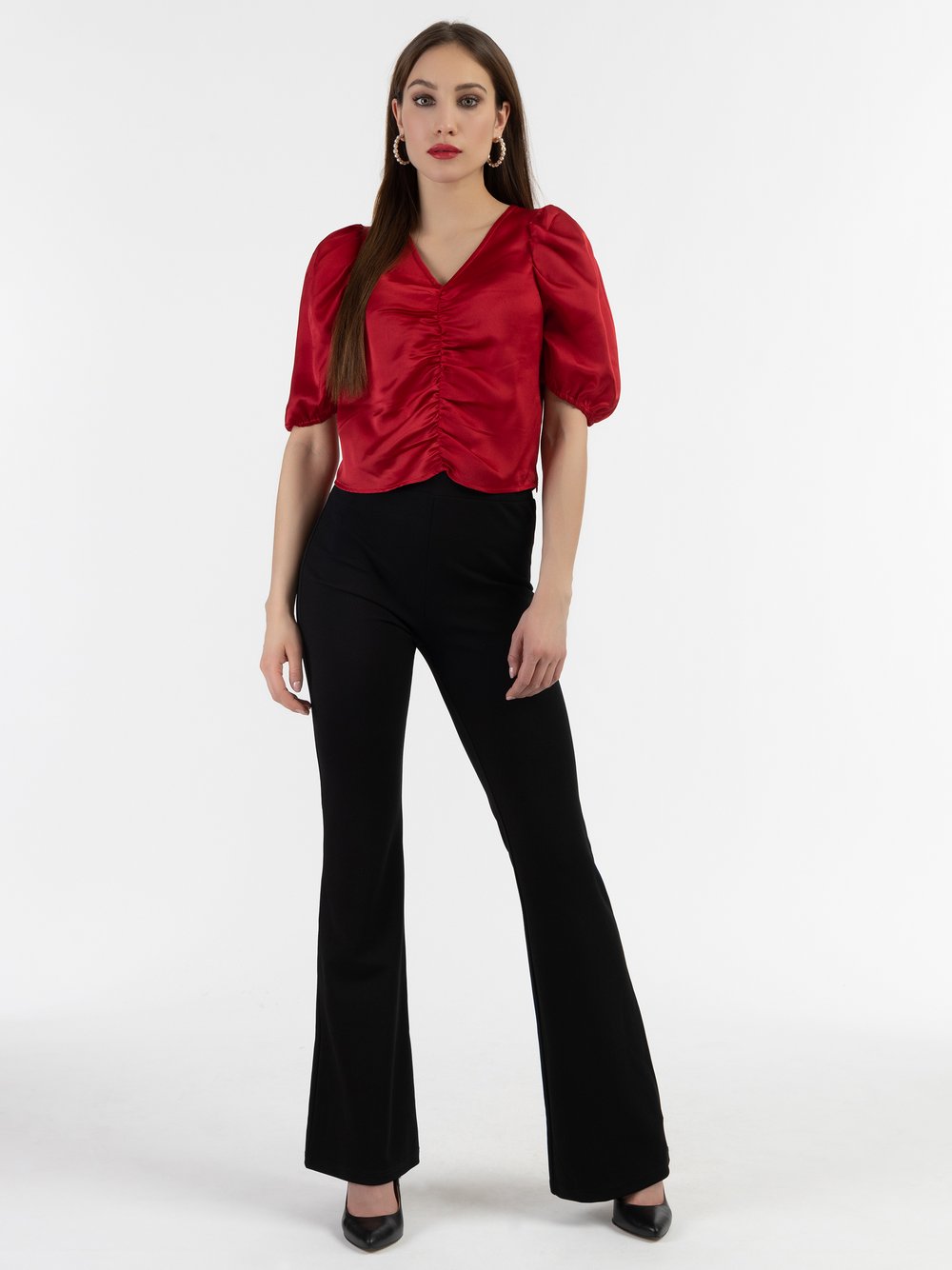 Faina Drapiertes Top Damen