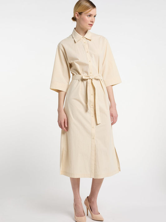 Dreimaster Hemdkleid Damen Baumwolle