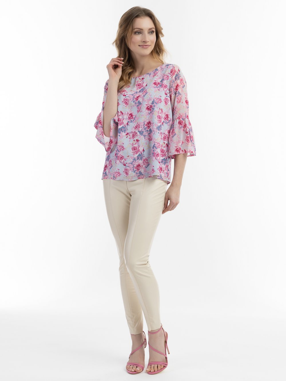 Usha Bluse Damen bedruckt