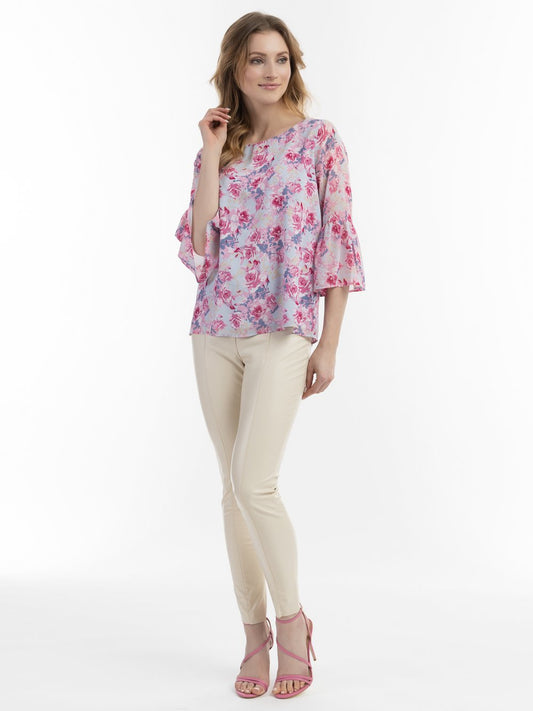Usha Bluse Damen bedruckt