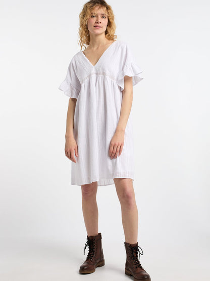 Dreimaster Kleid Damen Baumwolle