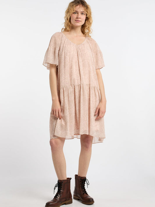 Dreimaster Kleid Damen gemustert