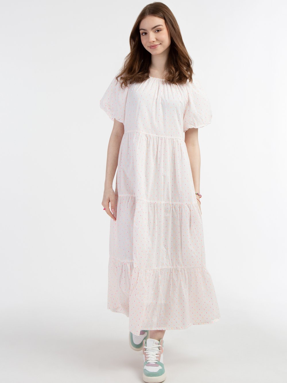 MyMo Maxikleid Damen gepunktet