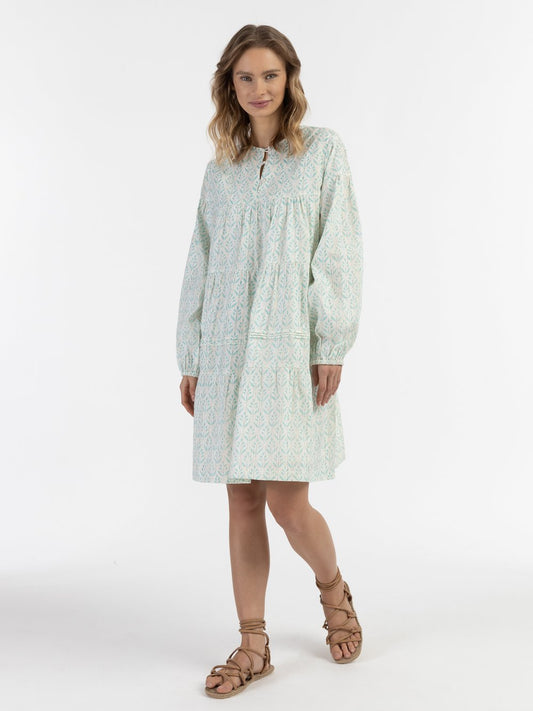 IZIA Midikleid mit Allover-Print Damen gemustert