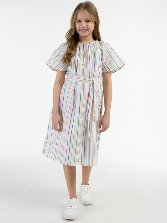 MyMo Kleid Mädchen gestreift