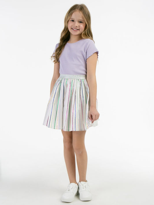 MyMo Minirock Mädchen gestreift