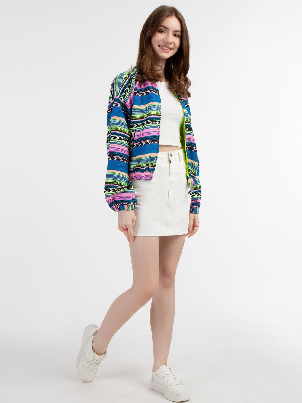MyMo Bomberjacke Damen bedruckt