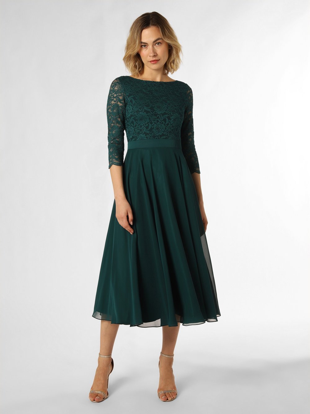 Swing Abendkleid Damen Chiffon