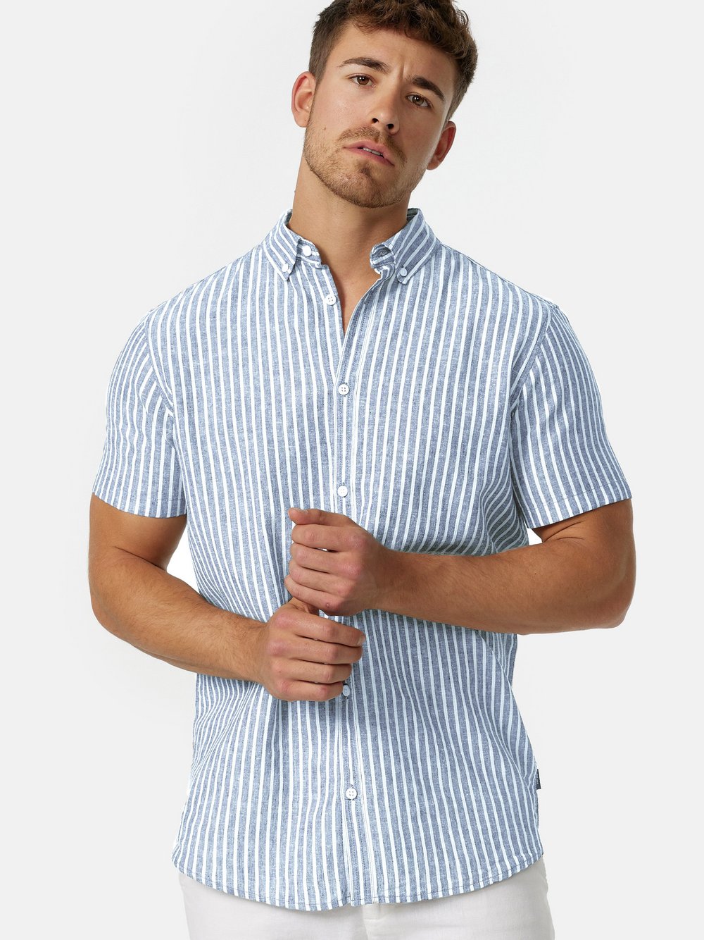 Indicode Shorts & Shirt Set Herren Baumwolle