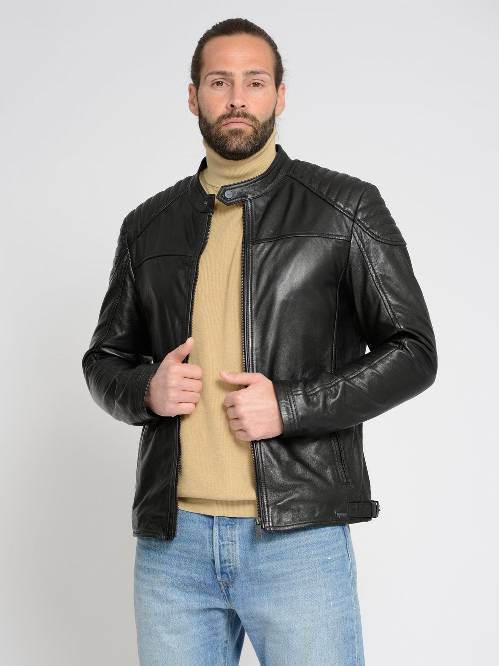 Maze Lederjacke Herren