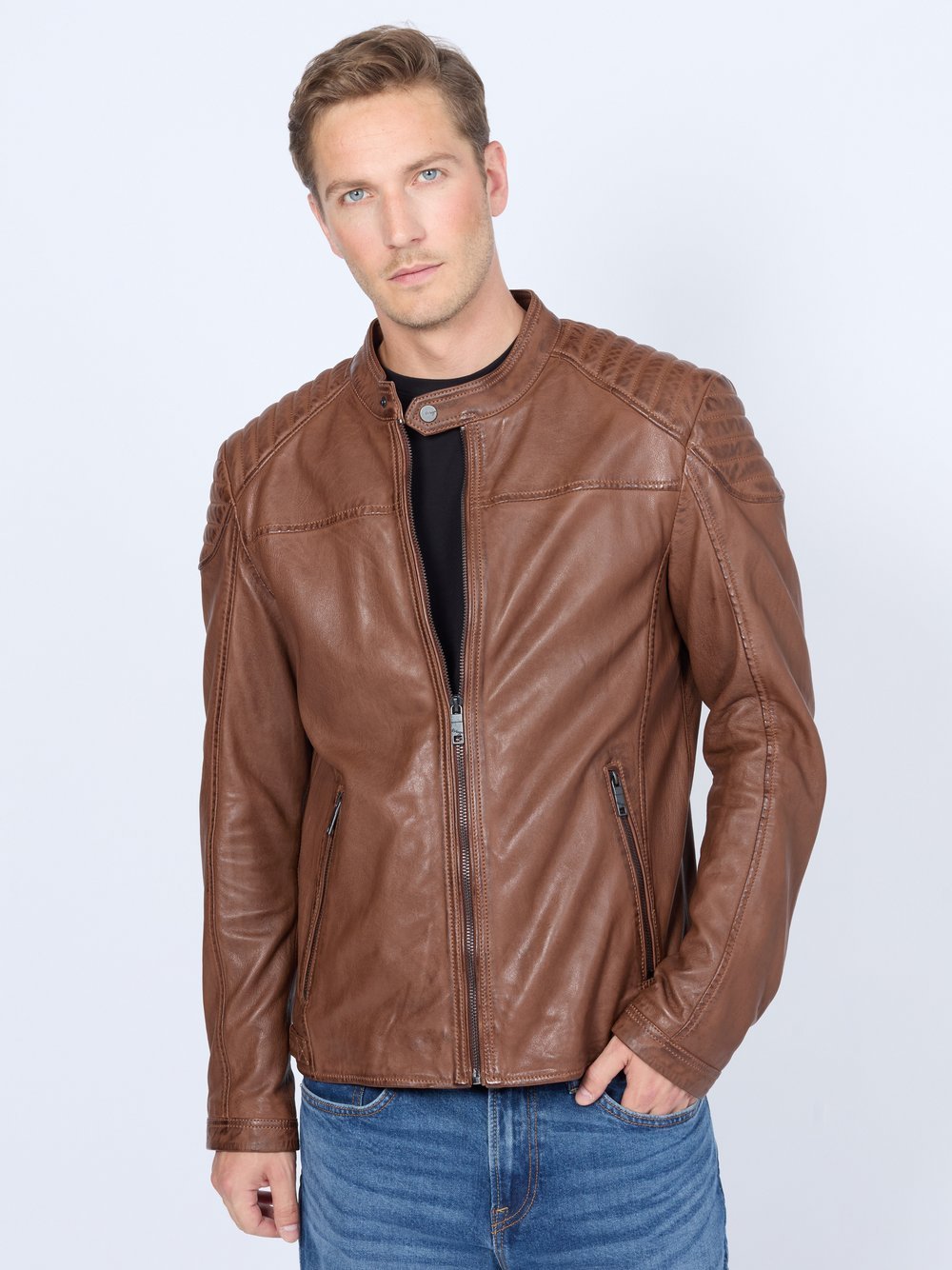 Maze Lederjacke Herren