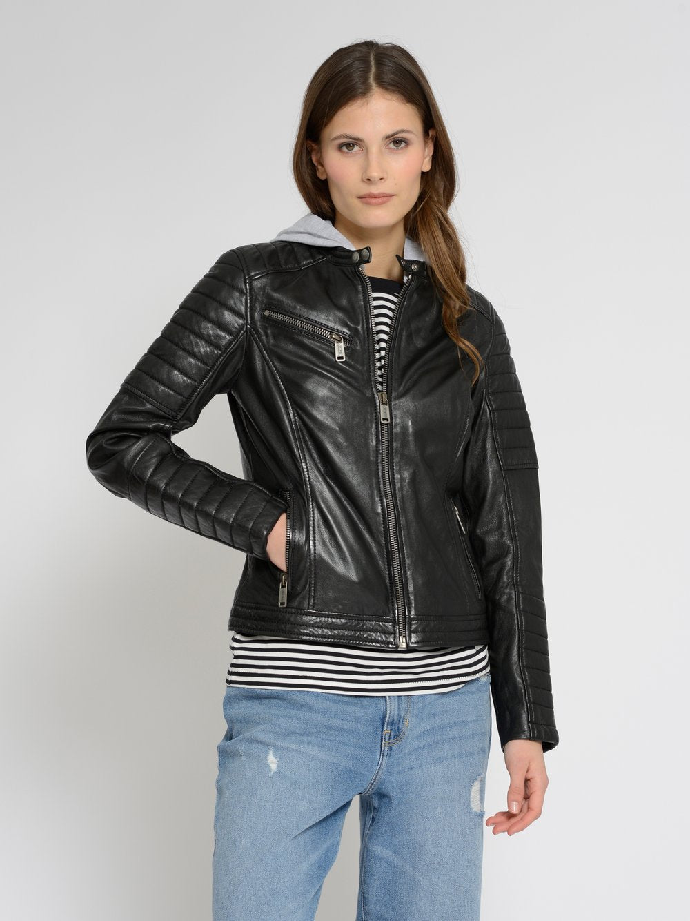 Mustang Lederjacke Damen