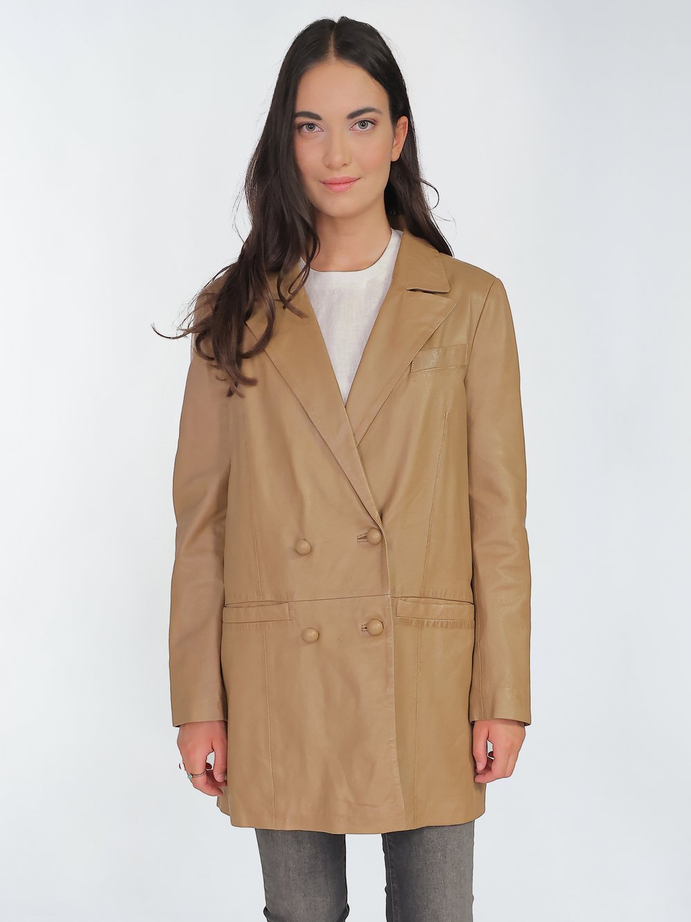 Maze Ledermantel Damen