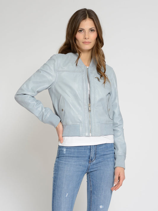 Mustang Lederblouson Damen