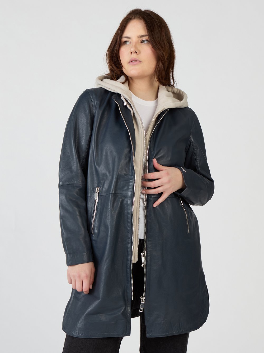 Maze Ledermantel Damen