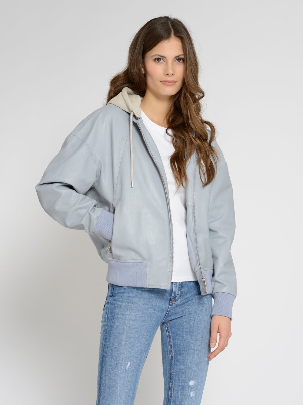 Maze Lederblouson Damen