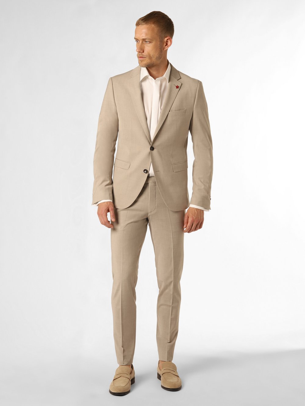 Cinque Anzug Herren Slim Fit meliert