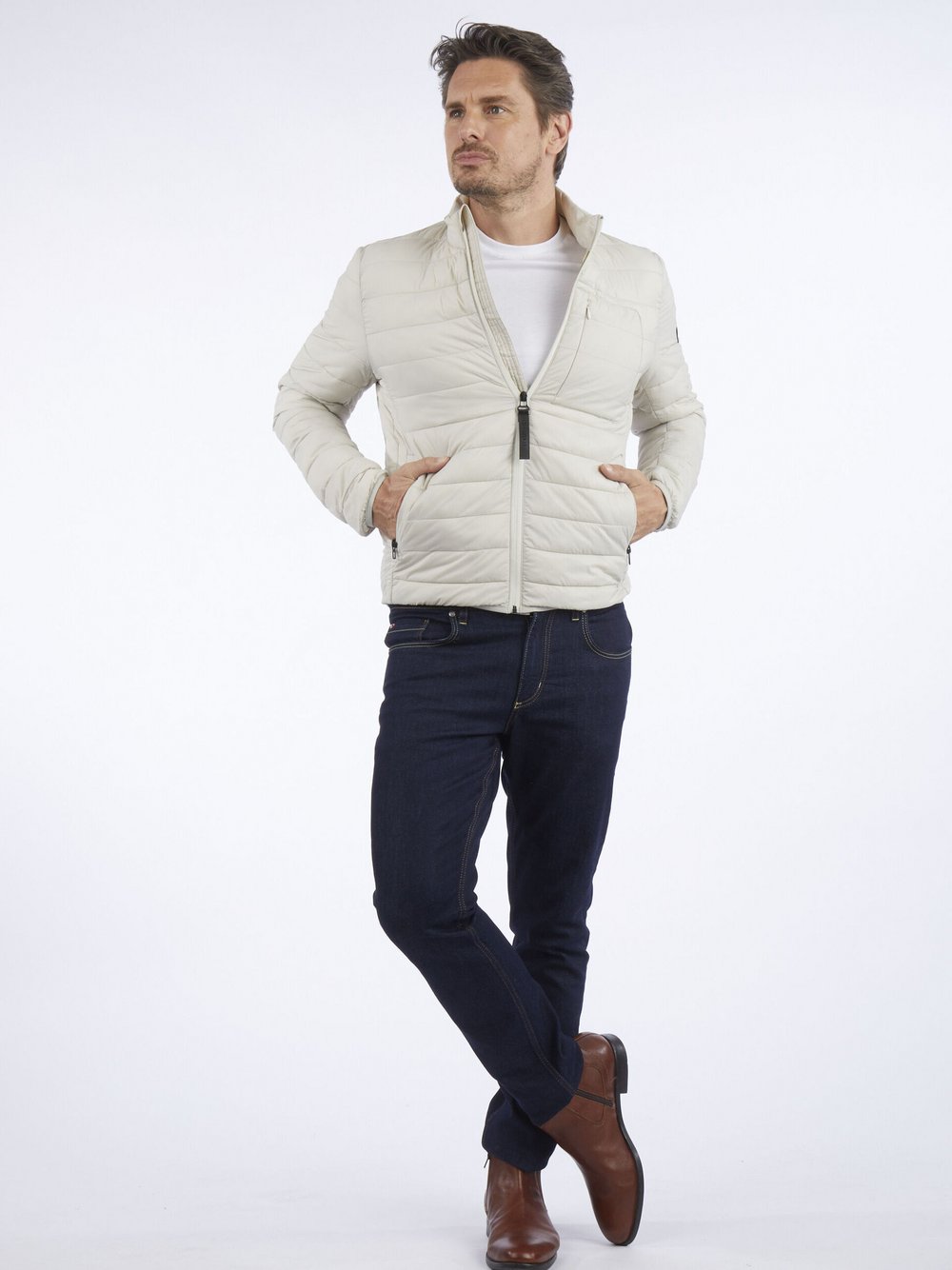 Daniel Hechter Steppjacke Herren Polyamid