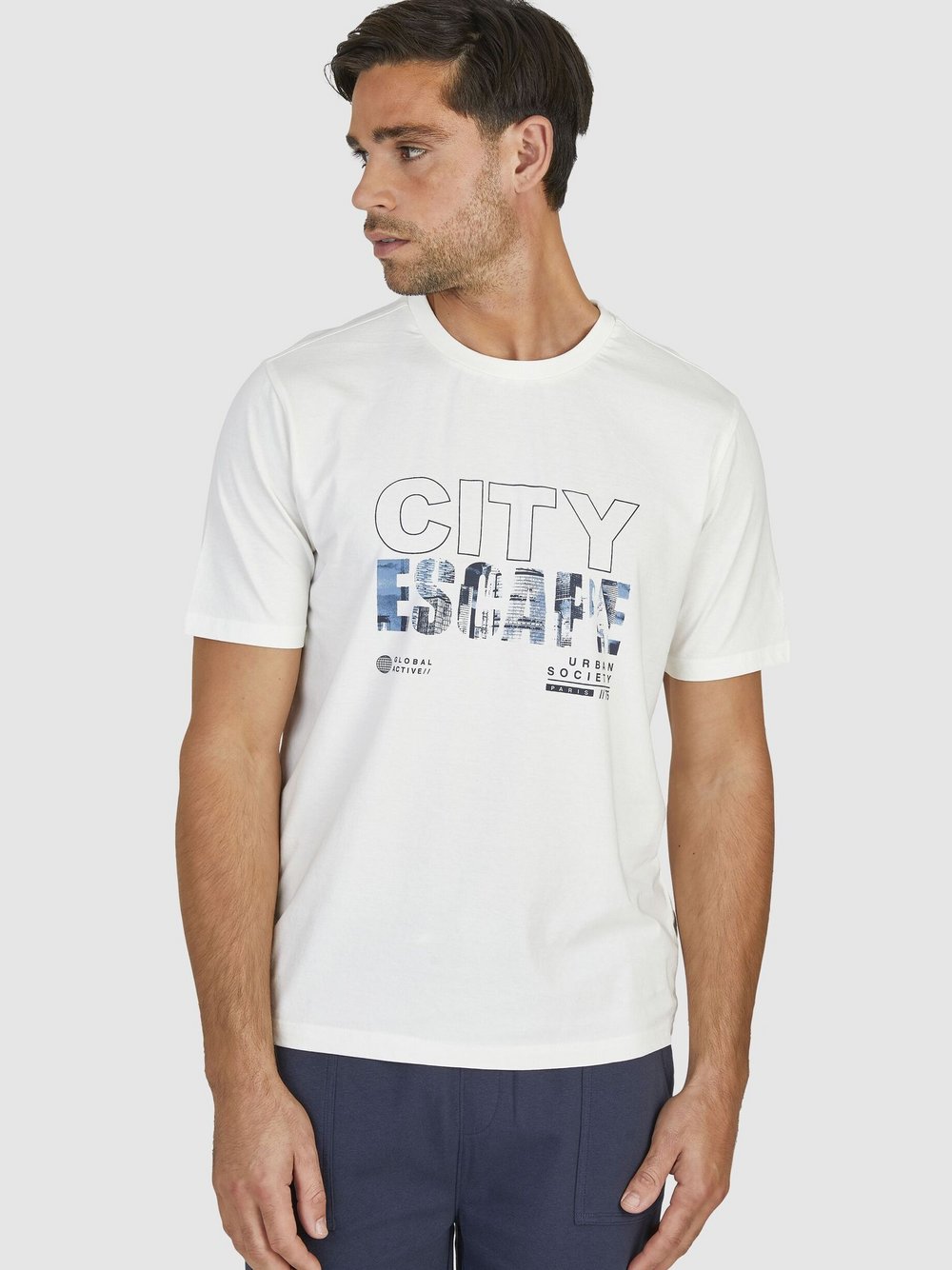 Daniel Hechter Shirt Herren Baumwolle bedruckt