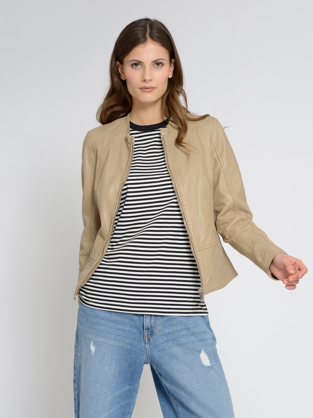 Mustang Lederjacke Damen