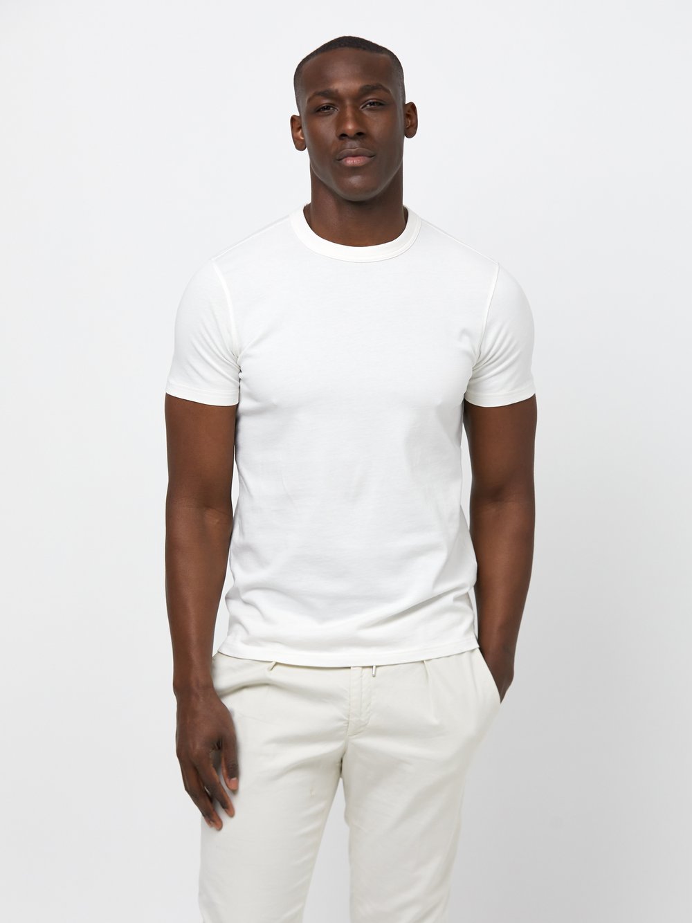 Profuomo T-Shirt Herren Baumwolle