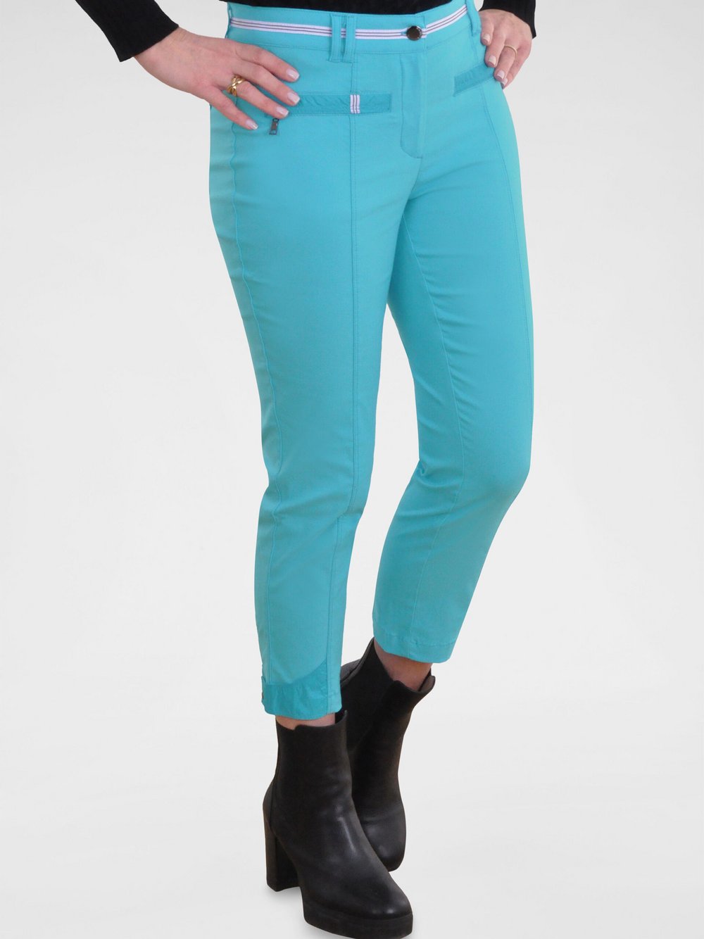 Navigazione Stoffhose Damen Viskose