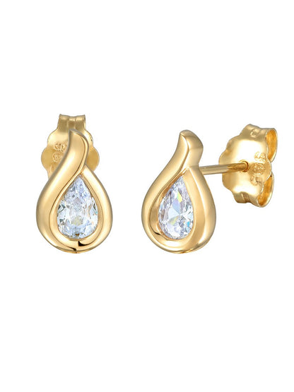 Elli PREMIUM Ohrringe Damen Gelbgold