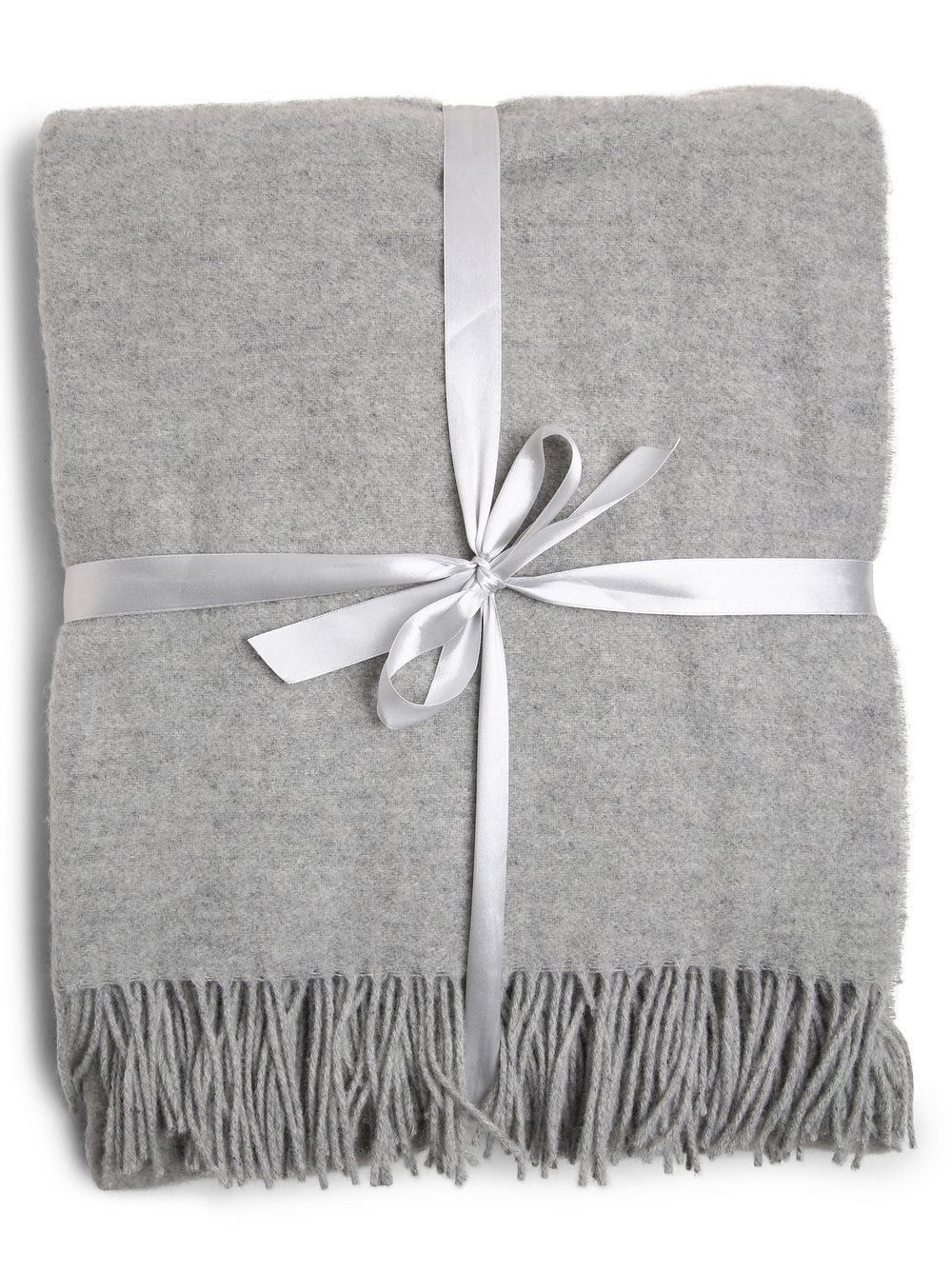 Gözze Wohndecke mit Merino-Anteil Damen Schurwolle meliert