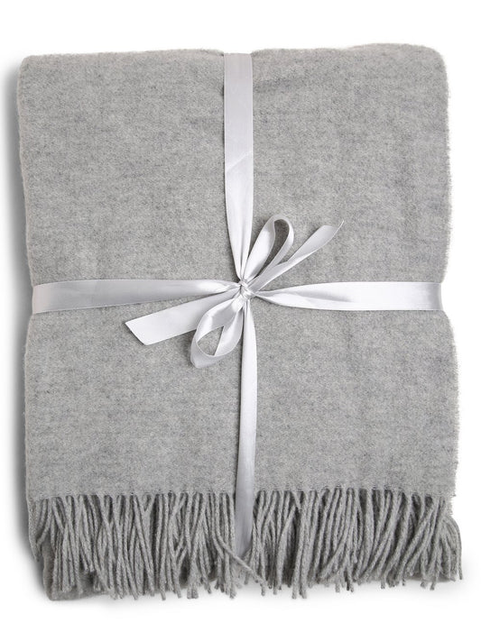 Gözze Wohndecke mit Merino-Anteil Damen Schurwolle meliert