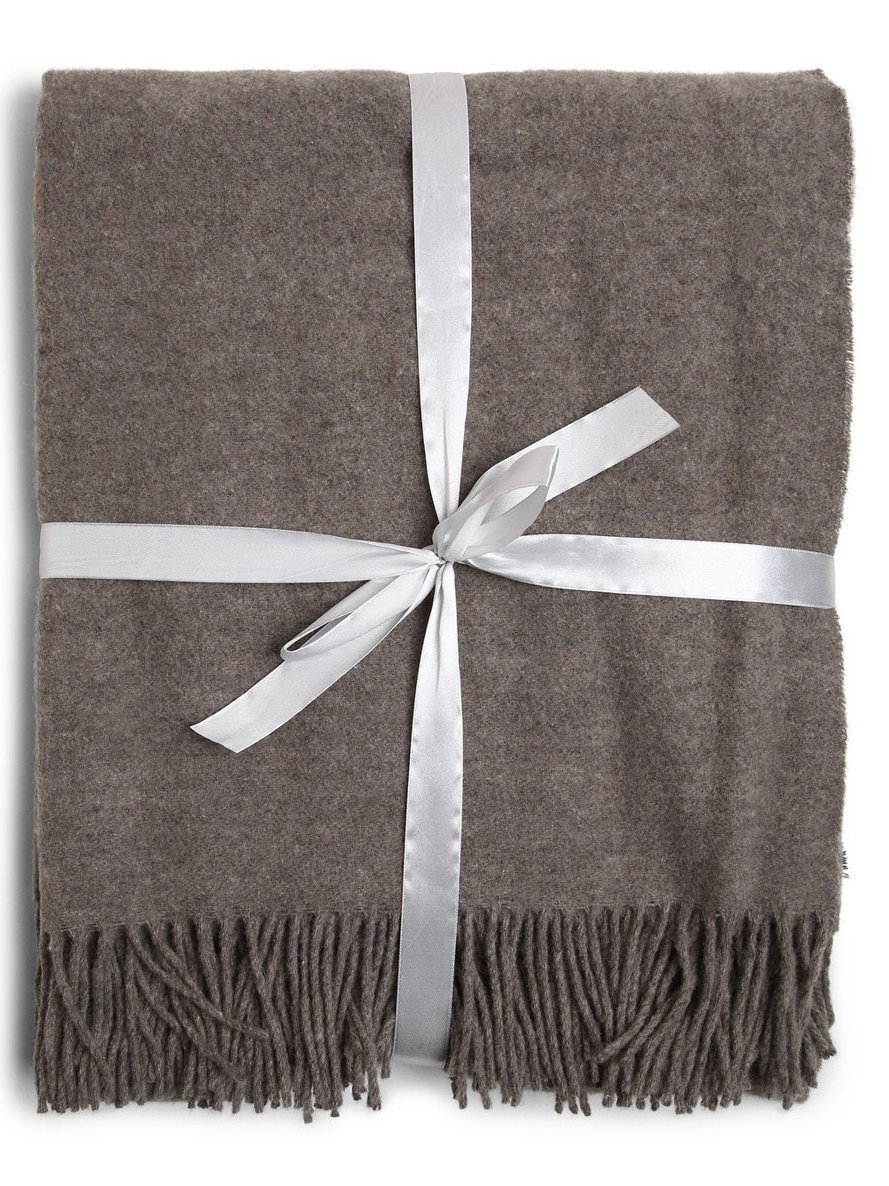 Gözze Wohndecke mit Merino-Anteil Damen Schurwolle meliert