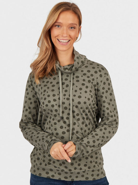 Navigazione Sweatshirt Damen gepunktet