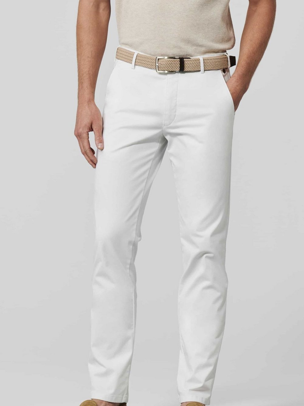 MEYER Baumwollchino Roma Herren Baumwolle