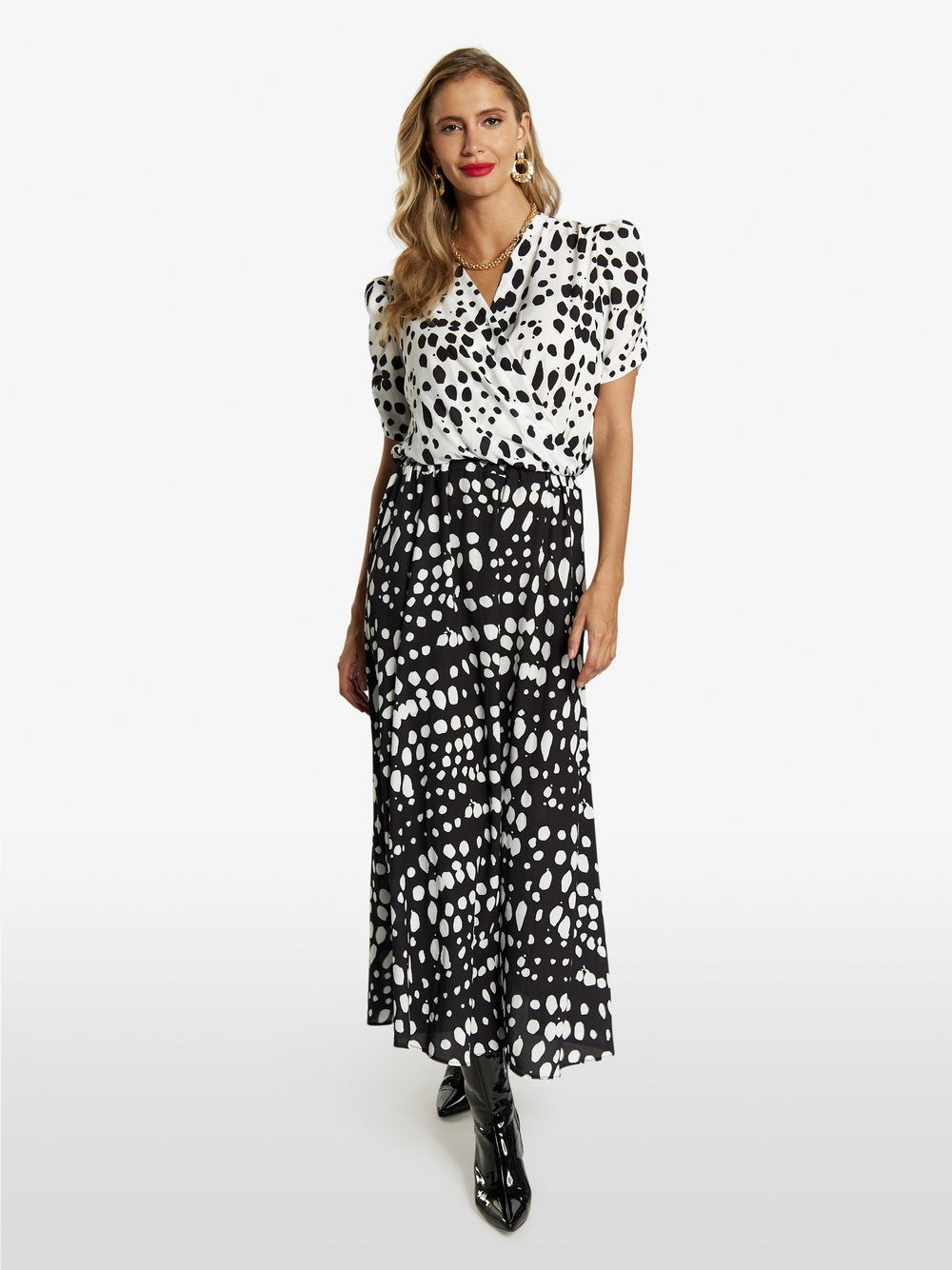 Faina Felsen Damen gepunktet