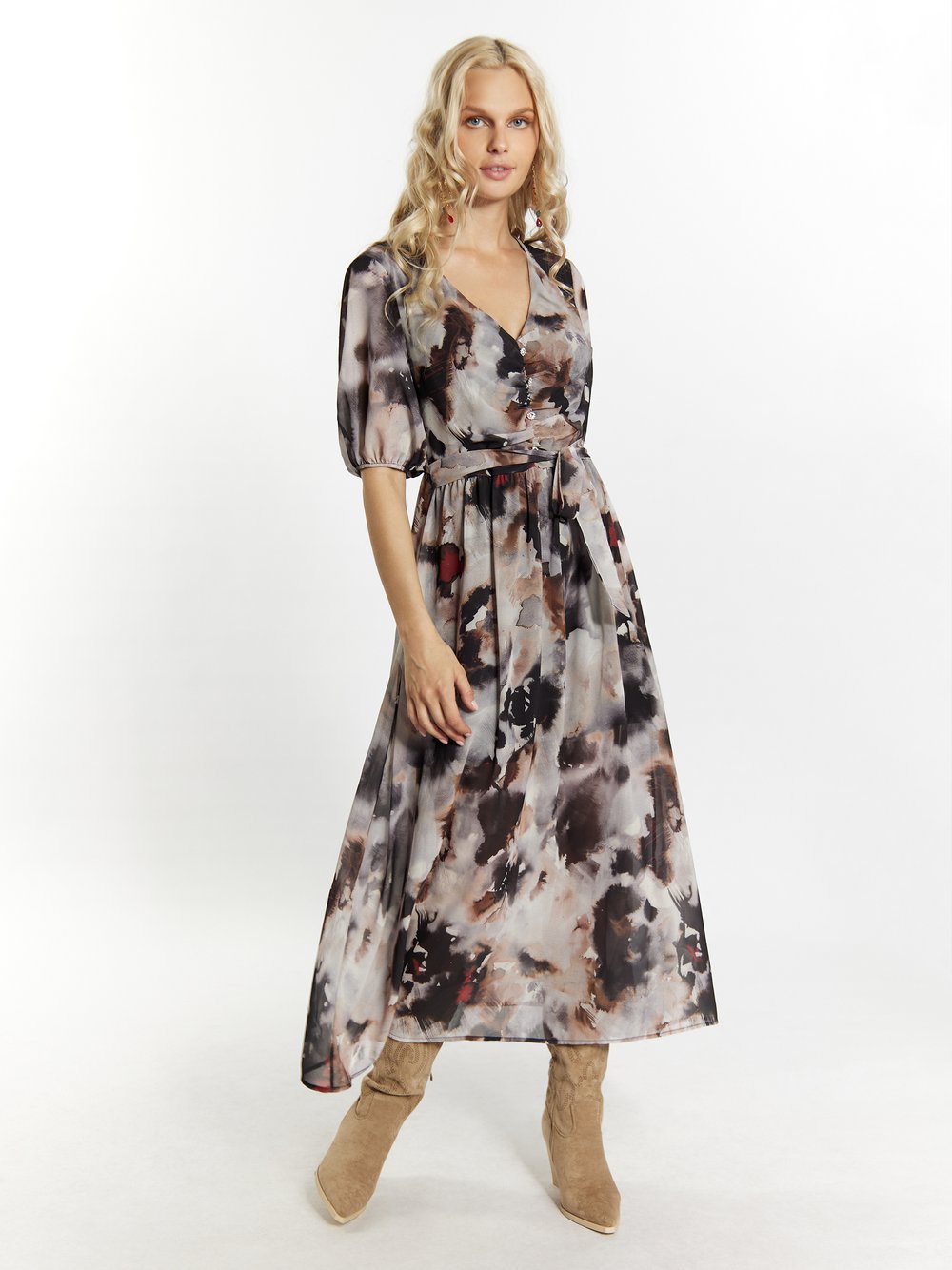 IZIA Kleid Damen bedruckt