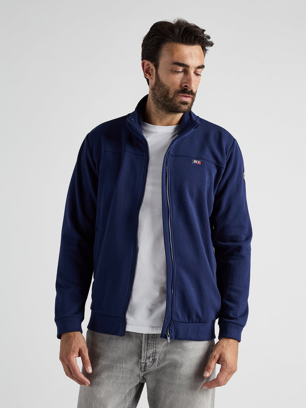 JCC Sweatjacke Herren Baumwolle