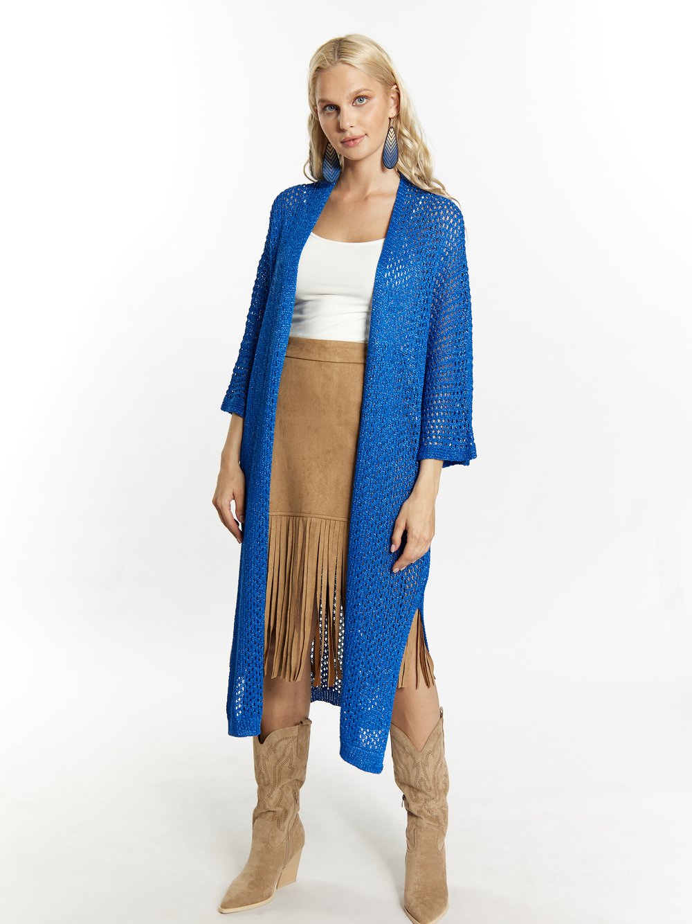 IZIA Strickjacke Damen Viskose