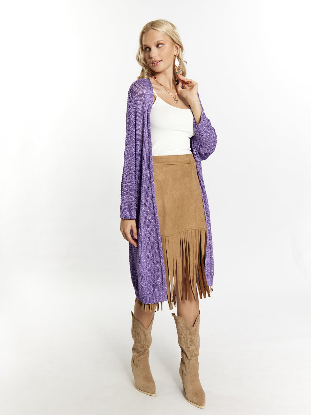 IZIA Strickjacke Damen Viskose