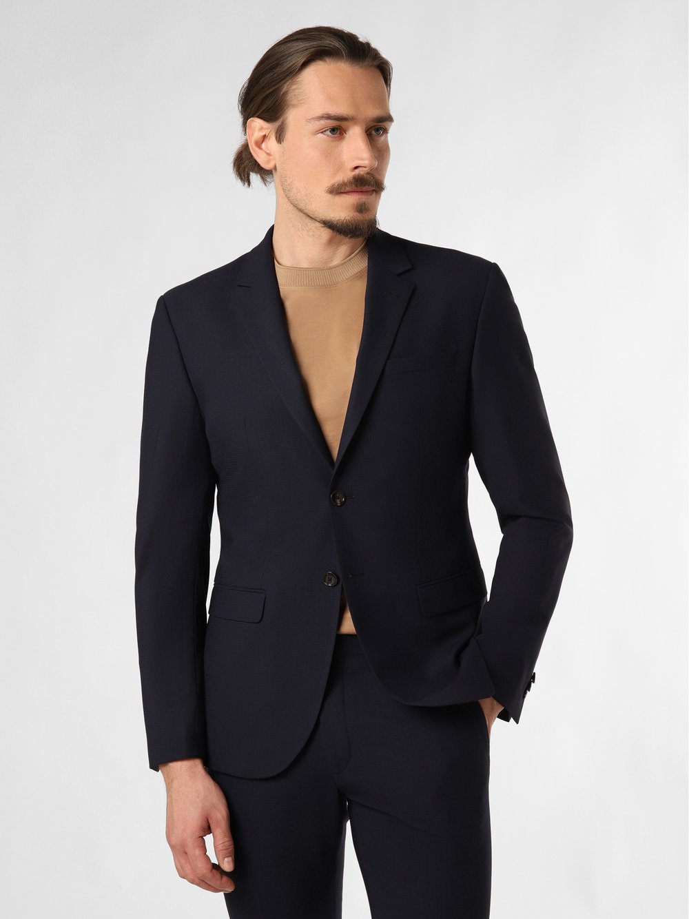 JOOP! Baukasten-Sakko Herren Super Slim Fit Wolle