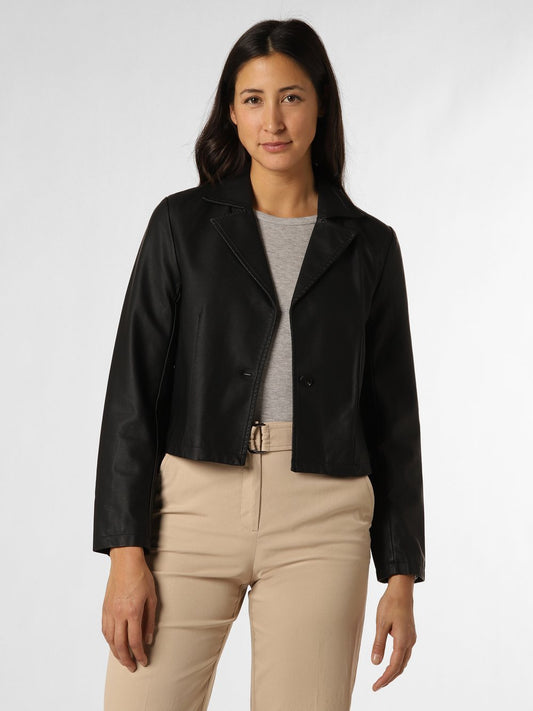 Aygill's Blazer Damen Kunstleder