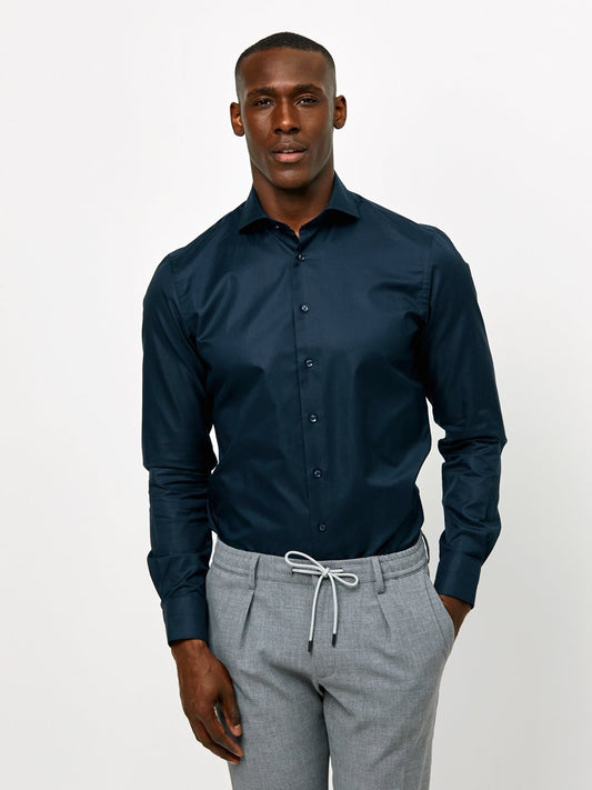 Profuomo Hemd Herren Slim Fit Baumwolle