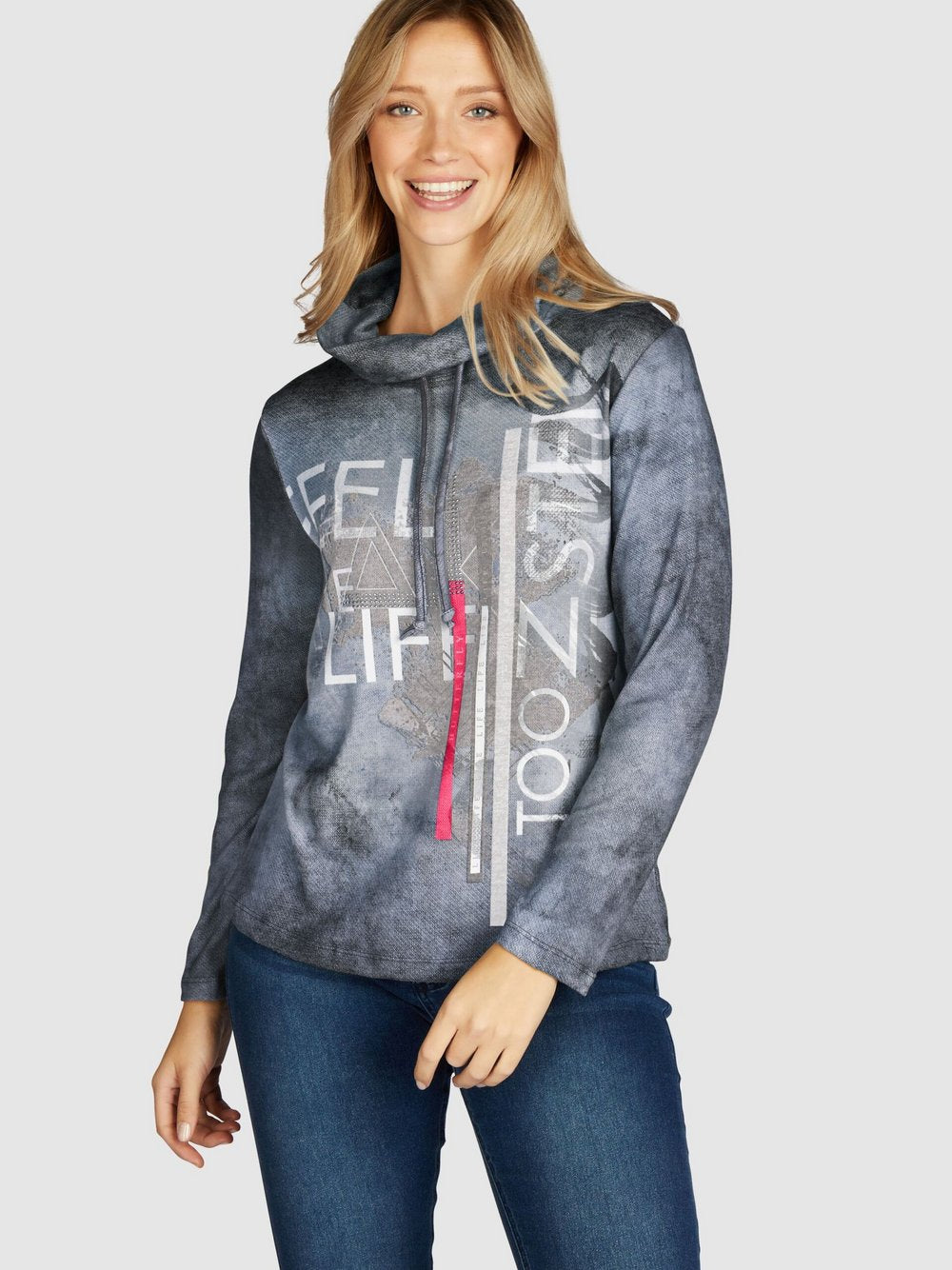 Navigazione Shirt Damen bedruckt