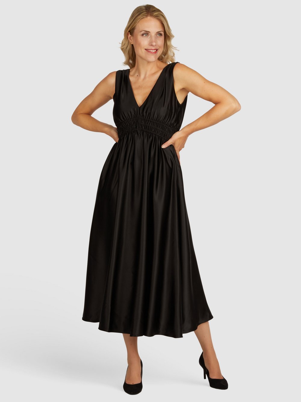 Kleo Abendkleid Abendkleid aus Satin Damen