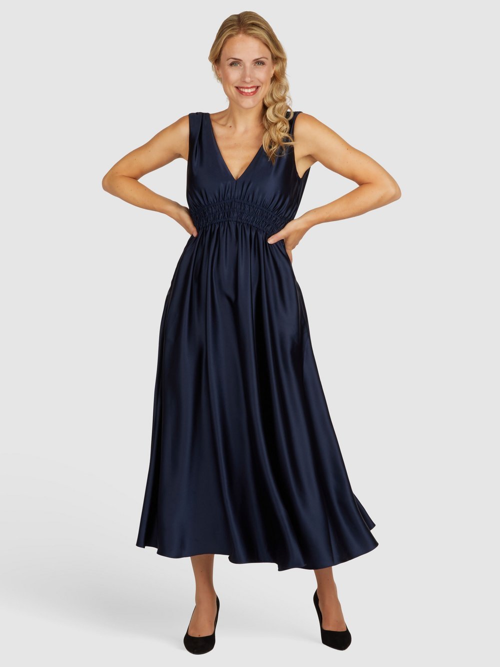 Kleo Abendkleid Abendkleid aus Satin Damen