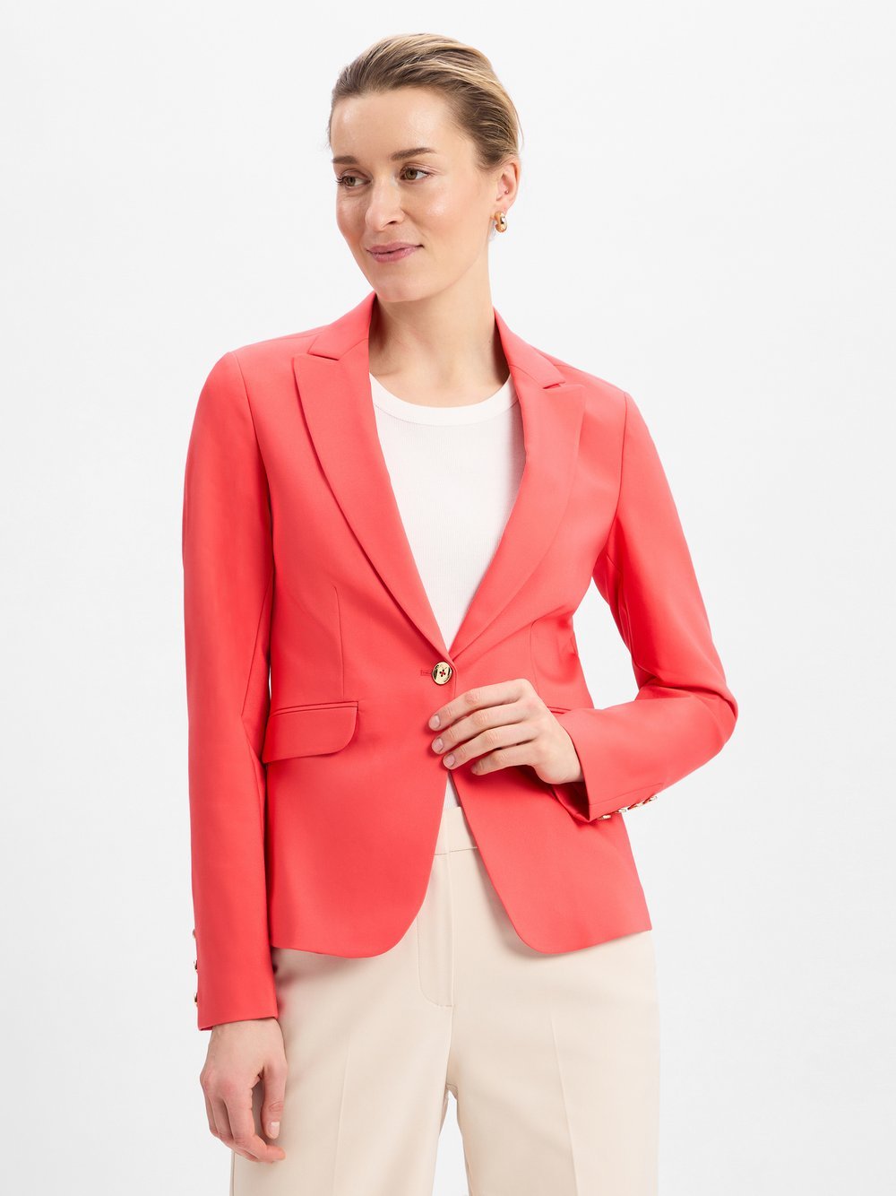 MOS MOSH Kurzblazer Damen Baumwolle