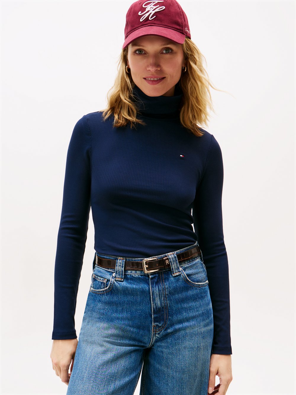 Tommy Hilfiger Langarmshirt Damen Jersey