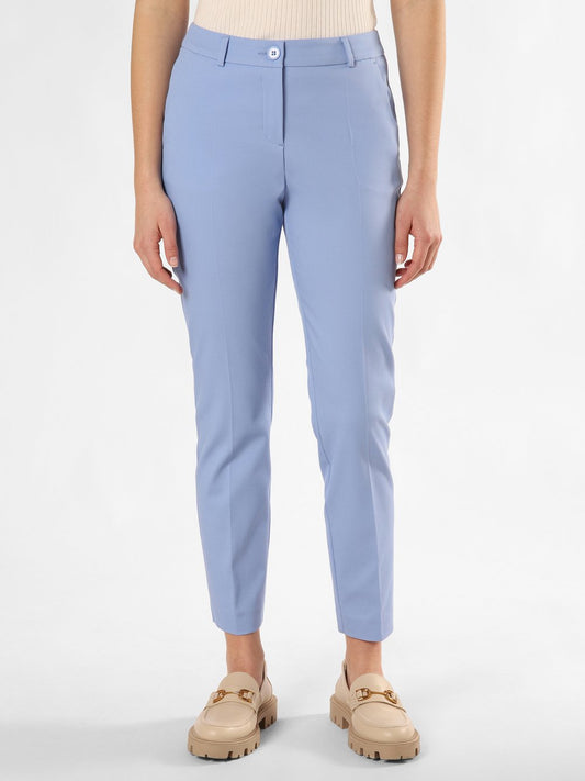 Marie Lund Hose Damen Stretch strukturiert
